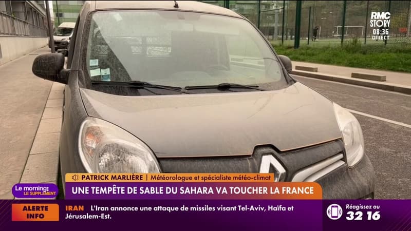 Une tempête de sable du Sahara va toucher la France