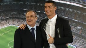 Florentino Pérez et Cristiano Ronaldo