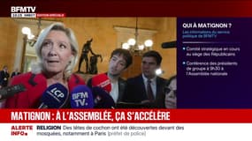 Proposition de Gabriel Attal sur la désignation d'un "négociateur": "C'est absolument n'importe quoi", réagit Marine Le Pen