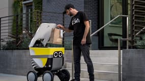 Un robot-livreur de Uber Eats