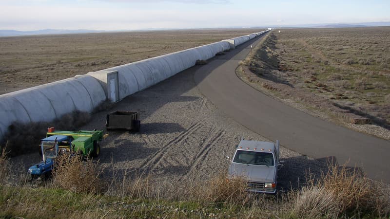 L'une des impressionnantes installations de Ligo, dans l'Etat de Washington, à l'ouest des Etats-Unis.