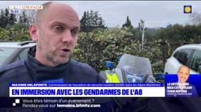 Alpes-Maritimes: en immersion avec les gendarmes de l'A8