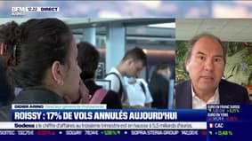 Didier Arino (Protourisme) : 17% de vols annulés aujourd'hui à Roissy - 01/07
