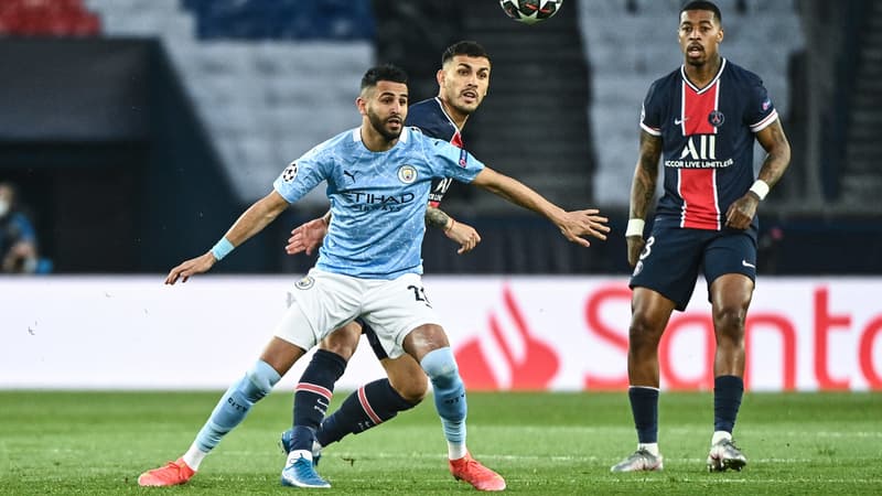 PSG-Manchester City: Mahrez trouve que les Citizens n'ont pas été "au top"