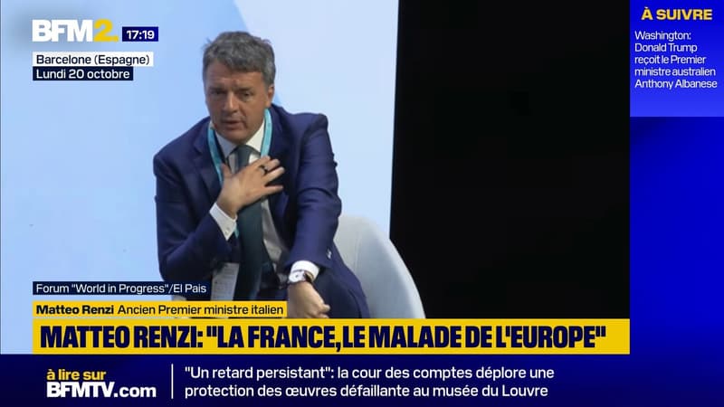"La France, le problÃ¨me de l'Europe": Matteo Renzi alerte sur l'avenir de l'UE en cas de...