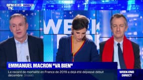 Emmanuel Macron « va bien » - 18/12