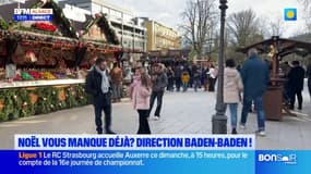 L'ambiance de Noël en Alsace vous manque? Direction Baden Baden