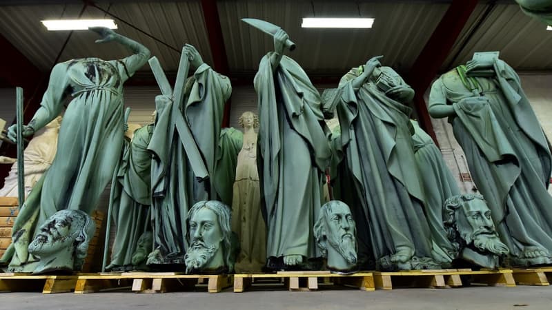 Les statues seront visibles les samedis de mai