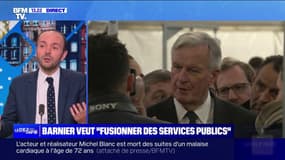 Budget 2025: Michel Barnier souhaite "fusionner des services publics"