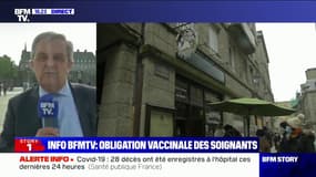 Vaccination obligatoire des soignants: "C'est une décision qui doit être prise", selon le maire de Saint-Malo (LR)