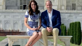 Kate et William au Taj Mahal en 2016