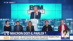 Gilets jaunes: Emmanuel Macron doit-il dans ce contexte parler ?