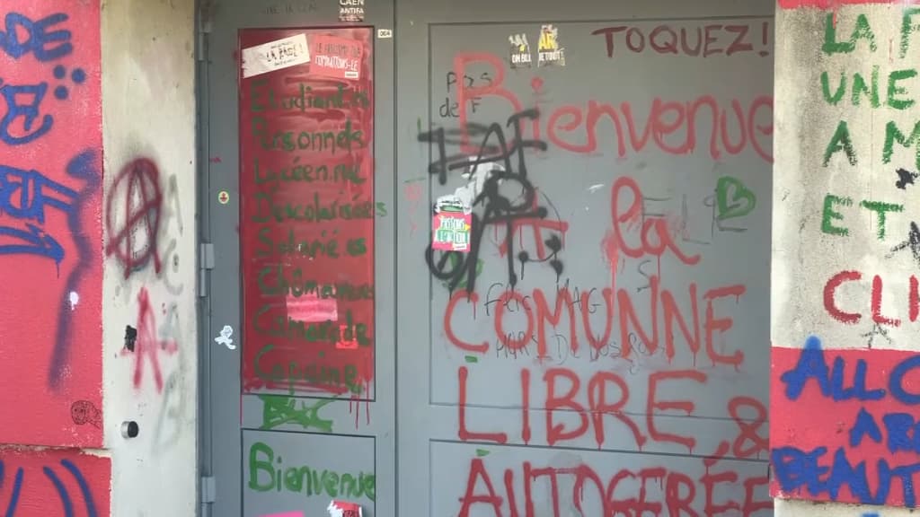 Des tags sur l'université de Caen Normandie. Des tags sur l'université de Caen Normandie.