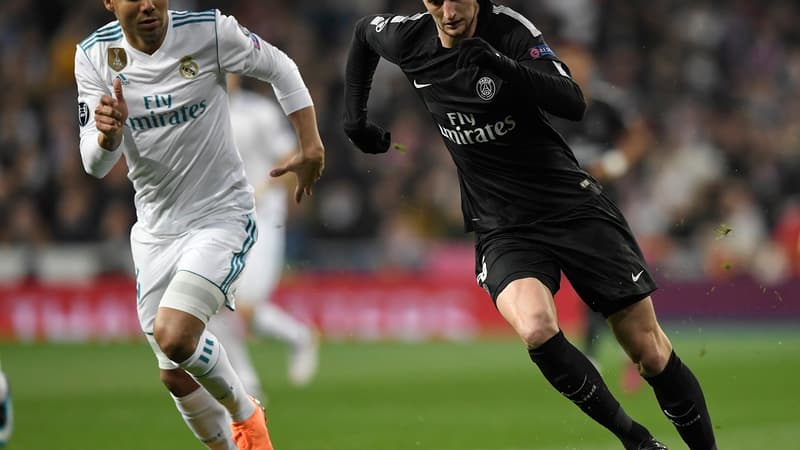 Rabiot face au Real
