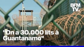 Donald Trump annonce qu’il va utiliser la prison militaire de Guantanamo pour y enfermer des migrants sans-papiers 