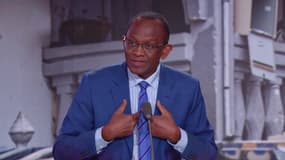 Le sénateur de Mayotte Saïd Omar Oili sur BFMTV, ce lundi 23 décembre 2024.