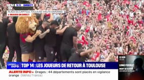 Top 14: les champions de France de retour à Toulouse