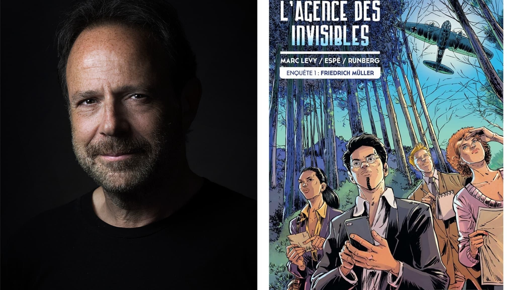 Marc Lévy se lance dans la BD avec "L'Agence des Invisibles" Marc Lévy se lance dans la BD avec "L'Agence des Invisibles"