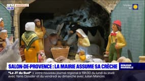 Salon-de-Provence: la ville assume l'installation d'une crêche représentant la nativité 