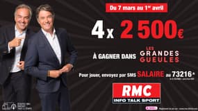 Grand jeu RMC: gagnez votre salaire jusqu'à 2.500 euros dans "Les Grandes Gueules" 