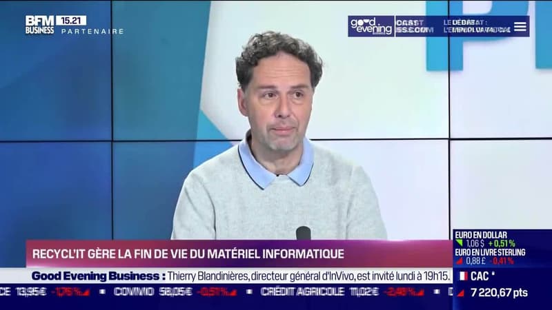 Olivier Michaux (Recycl'IT): Recycl'IT gère la fin de vie du matériel informatique - 11/03