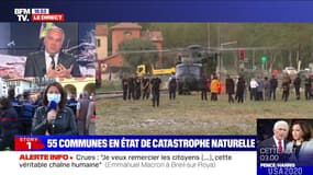 Story 4 : Crues dans les Alpes-Maritimes, Emmanuel Macron annonce la création d'un fonds "pour pouvoir reconstruire" - 07/10