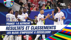 Euro 2024 / France 1-0 Autriche : Résultats et classements