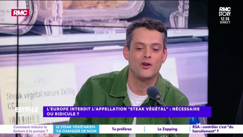 Interdiction de l'appellation "steak végétal" : "Les seuls personnes qui font que l'on en parle ce sont les lobbys de la viande", pointe du doigt Baptiste des Monstiers