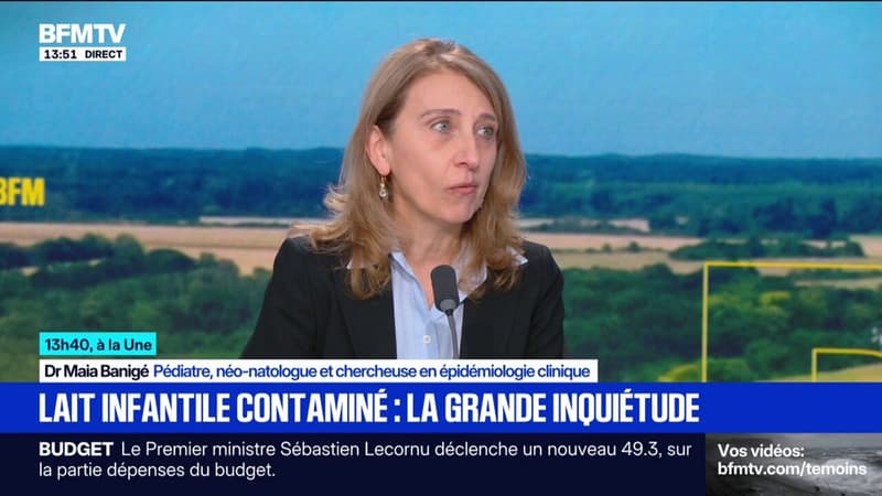Cette pédiatre explique ce qui a été retrouvé dans le lait infantile contaminé