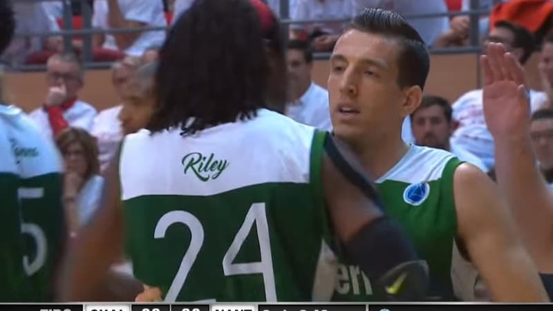 Nanterre et Chalon-sur-Saône ont fait match nul lors de la finale aller de la Fiba Europe Cup