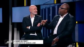 Dugarry, Leboeuf, Petit et Samuel Lobé dans le vestiaire du 5 septembre
