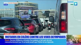 JO 2024: les motards en colère contre les voies olympiques sur les différentes routes