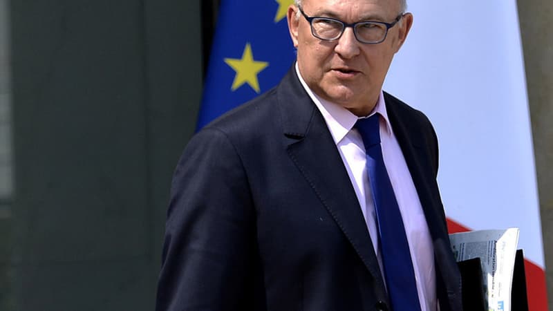 Le ministre de l'Economie, Michel Sapin