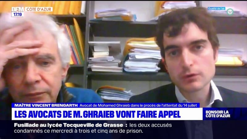 Procès de l'attentat de Nice: les avocats de Mohamed Ghraieb dénoncent "une décision aveugle" après la peine requise contre leur client