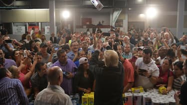 Donald Trump à Porto Rico, le 3 octobre 2017.