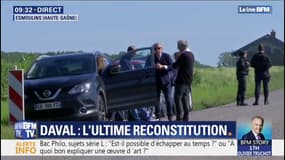 Les parents et la sœur d'Alexia Daval sont arrivés sur les lieux de la reconstitution