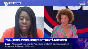 Dieynaba Diop, porte-parole du Parti socialiste, affirme que "ça ne peut pas être Jean-Luc Mélenchon" à Matignon et l'invite à se "mettre en retrait" dans cette campagne