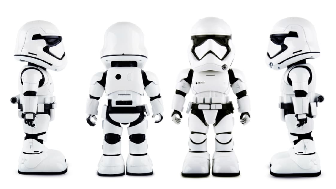 Le robot Star Wars Stormtrooper coûte 349,99 euros