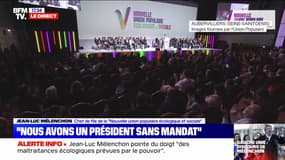 Jean-Luc Mélenchon dénonce "l'agression du gouvernement de monsieur Poutine contre le peuple d'Ukraine"