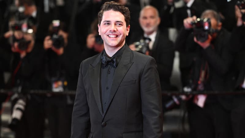 Xavier Dolan lors du Festival de Cannes, le 20 mai 2022.