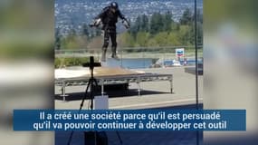 Cet homme a inventé une armure permettant de voler