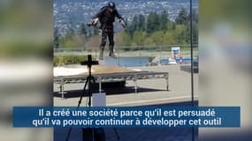 Cet homme a inventé une armure permettant de voler