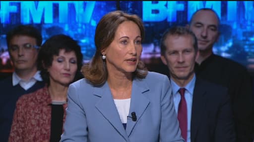 Ségolène Royal lors de BFM Politique, ce dimanche.