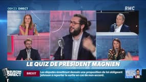 Qui sont les deux nouveaux entrants au gouvernement ? ... Relevez le quiz du "Président Magnien" ! - 04/09