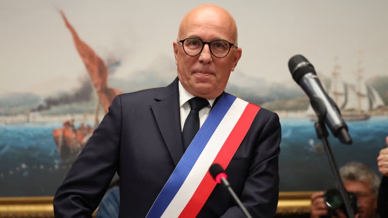 "Ma main est tendue": le nouveau maire Eric Ciotti souhaite que Nice accueille les JO 2030 mais dénonce des "incohérences"