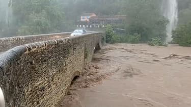 Les intempéries dans le Gard.