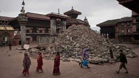 L'épicentre du séisme était proche de la capitale népalaise, Katmandou. 