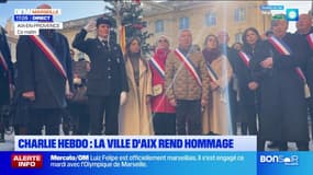 Aix-en-Provence: la ville rend hommage à Charlie Hebdo, 10 ans après l'attentat
