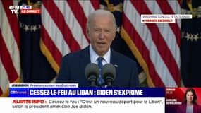 Joe Biden: "Le peuple gazaoui mérite aussi la fin des hostilités et des déplacements"