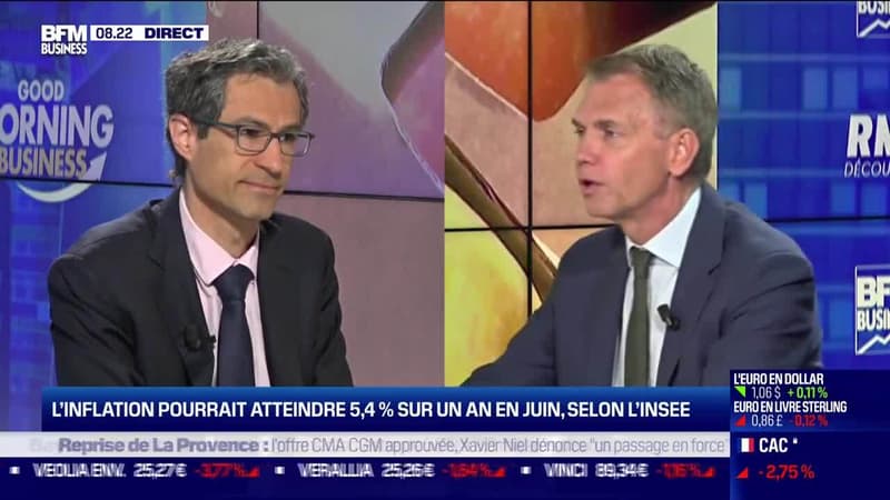 Nicolas Carnot (Insee) : L'Insee prévoit une croissance 